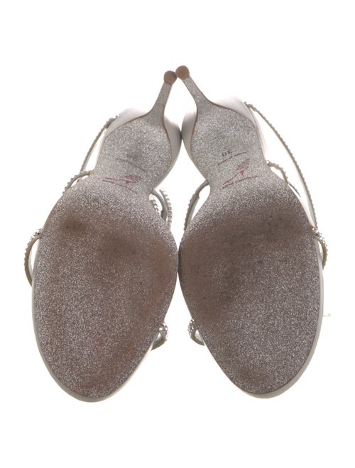 René Caovilla Crystal Crystal Embellishments Sandals