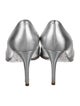 René Caovilla Leather Crystal Embellishments Pumps