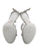 René Caovilla Crystal Crystal Embellishments Sandals