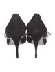 René Caovilla Suede Crystal Embellishments Pumps