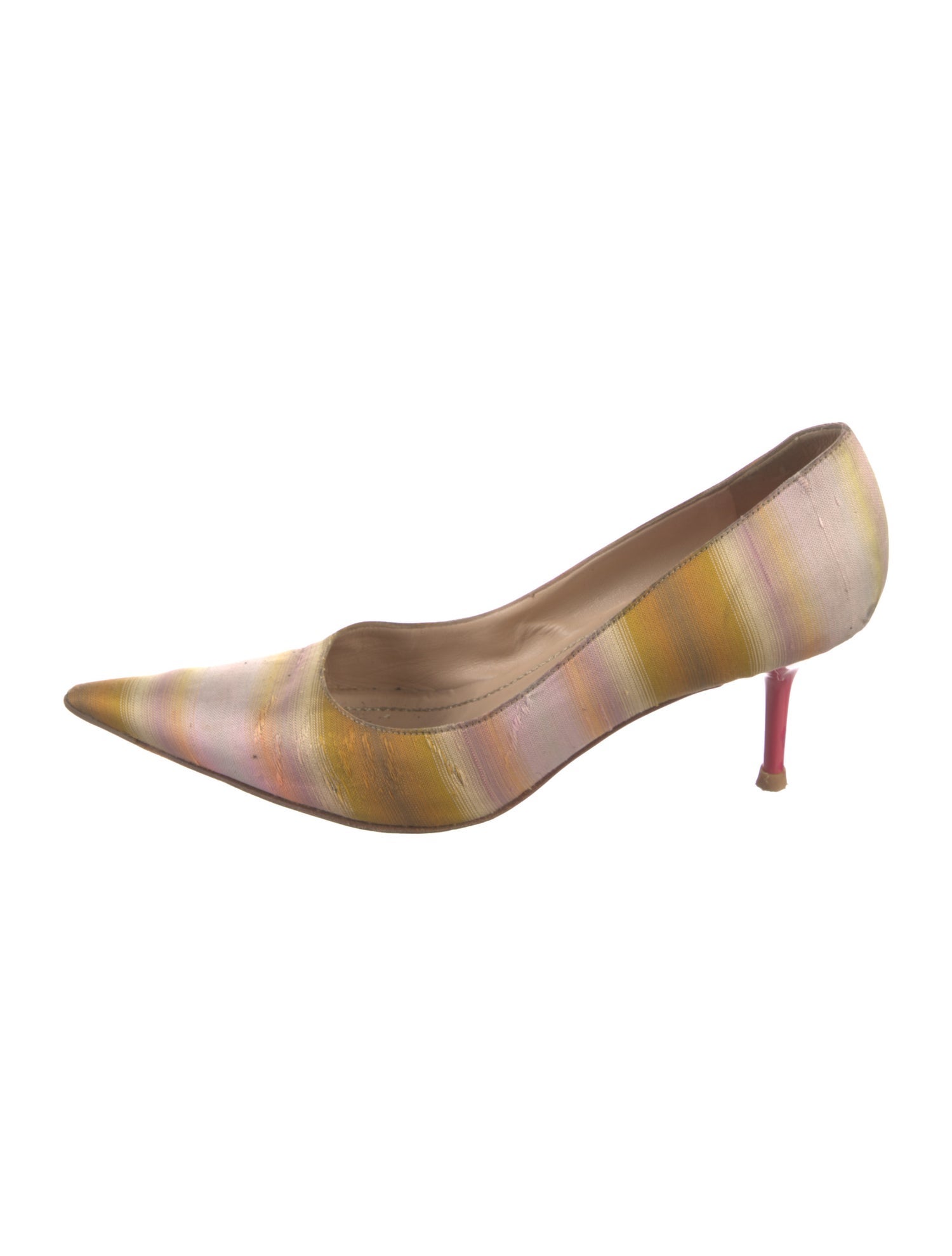 René Caovilla Printed Pumps