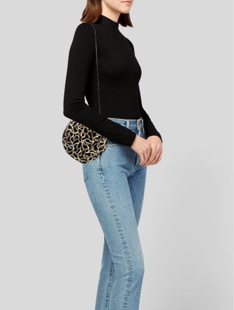 René Caovilla Velvet Minaudière