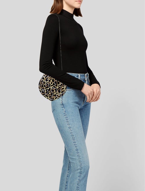 René Caovilla Velvet Minaudière