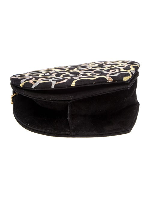 René Caovilla Velvet Minaudière