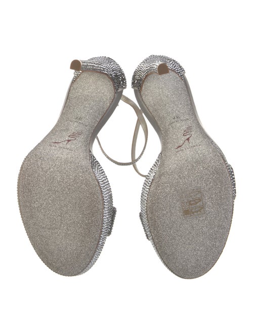 René Caovilla Crystal Crystal Embellishments Sandals