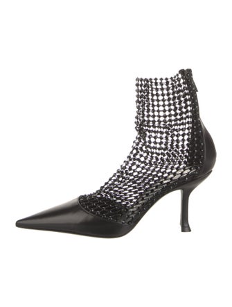 René Caovilla Mesh Sock Boots