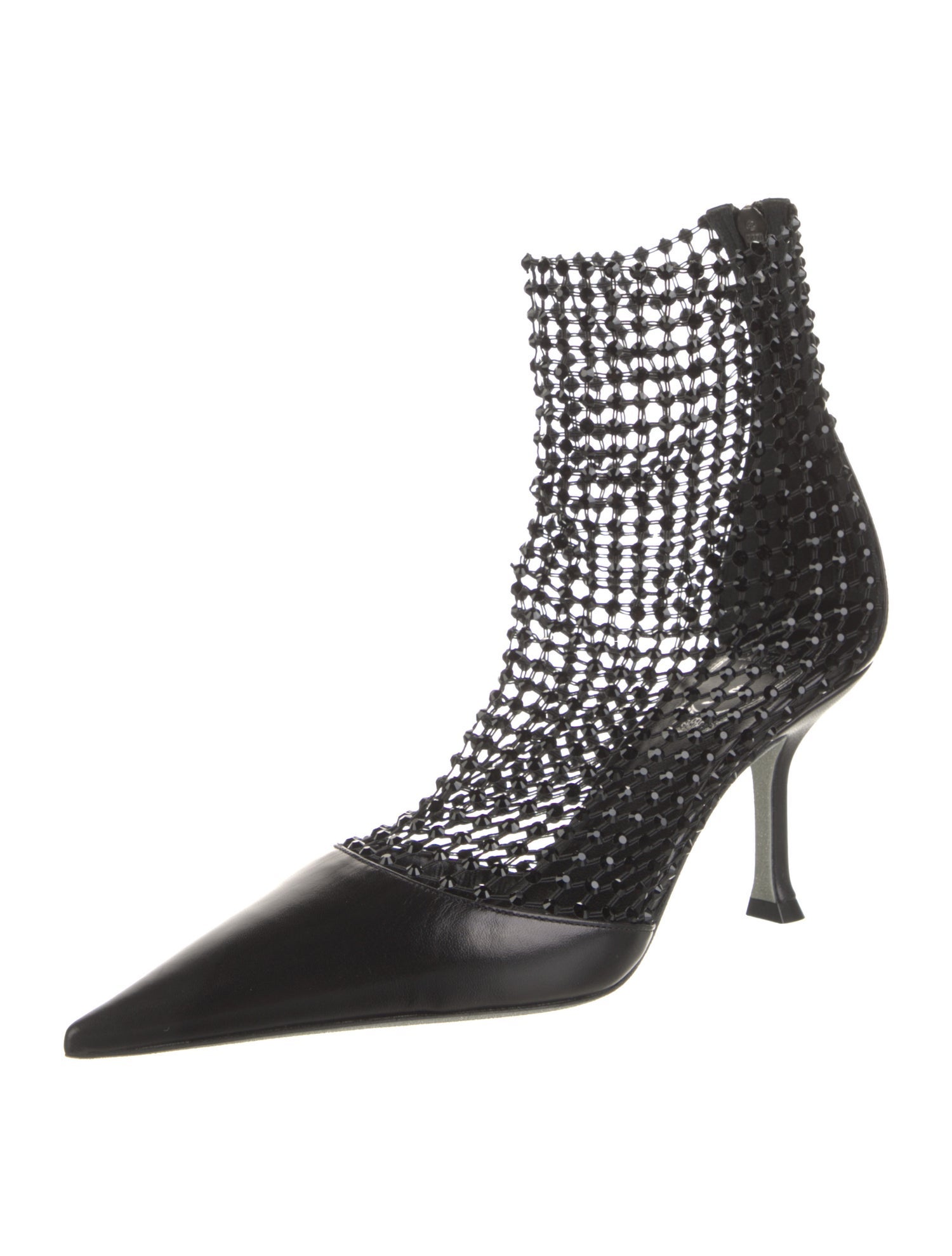 René Caovilla Mesh Sock Boots