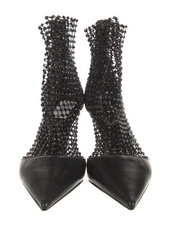 René Caovilla Mesh Sock Boots