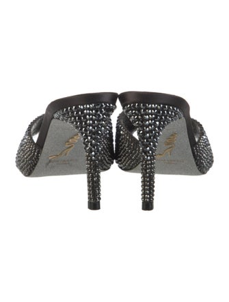 René Caovilla Crystal Slides