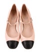 René Caovilla Leather Colorblock Pattern Pumps