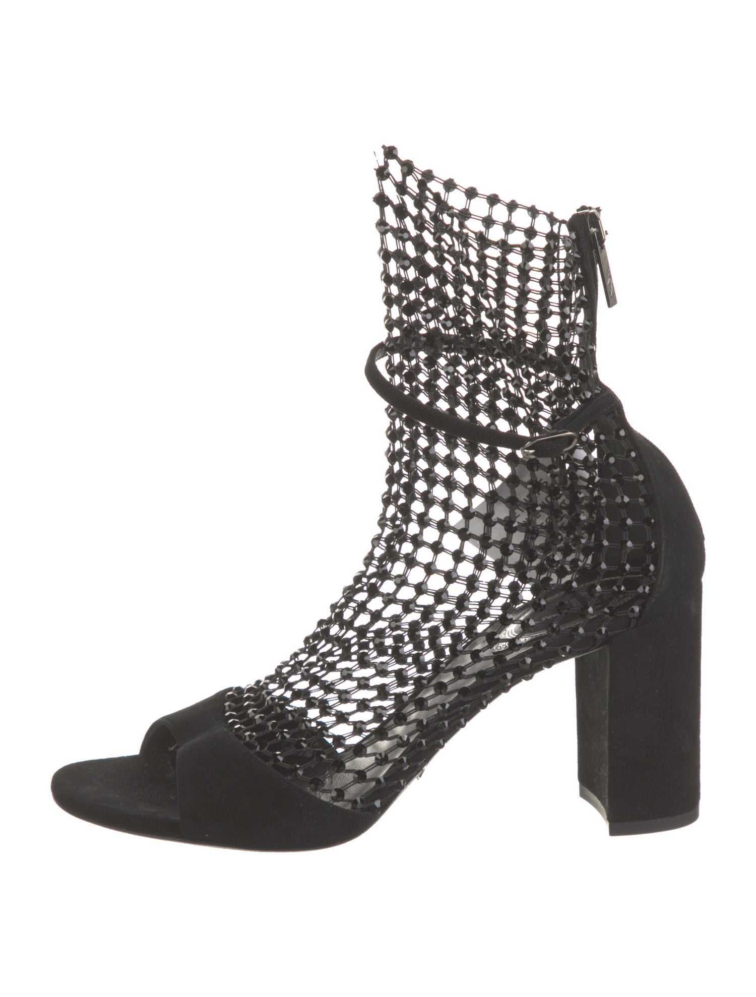 René Caovilla Suede D'Orsay Pumps