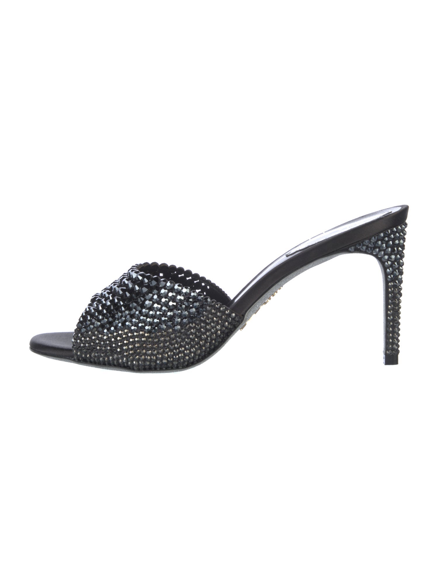 René Caovilla Crystal Slides w/ Tags