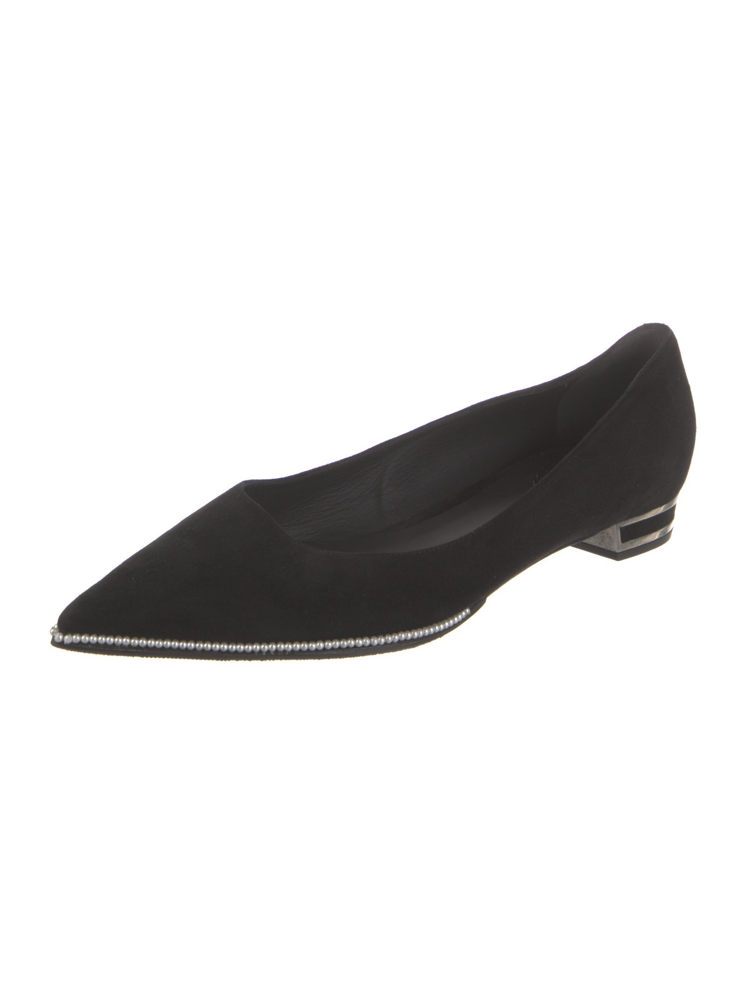 René Caovilla Suede Flats