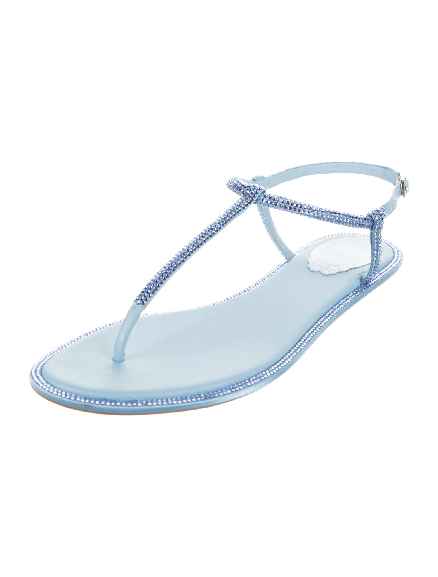 René Caovilla Crystal Sandals
