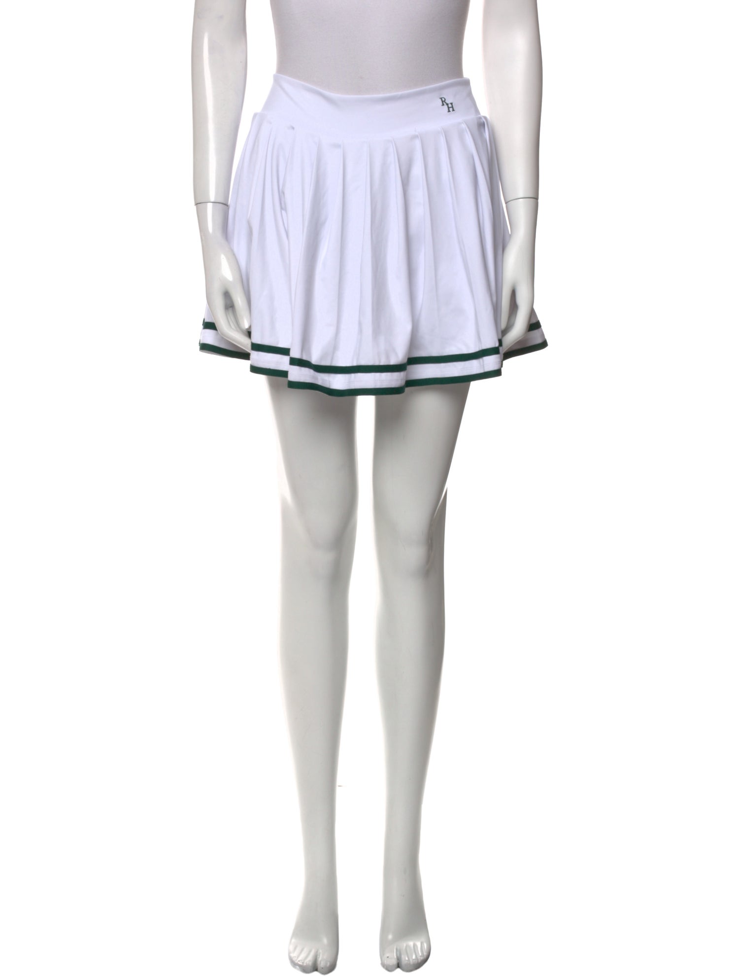 Recreational Habits Nylon Mini Skirt