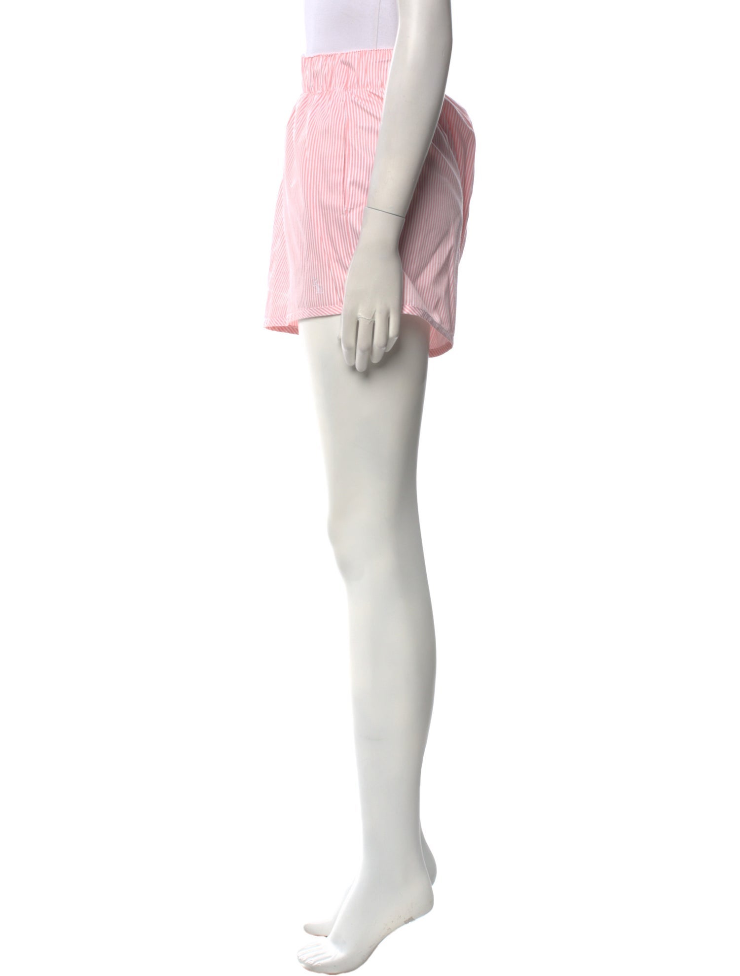 Recreational Habits Striped Mini Shorts