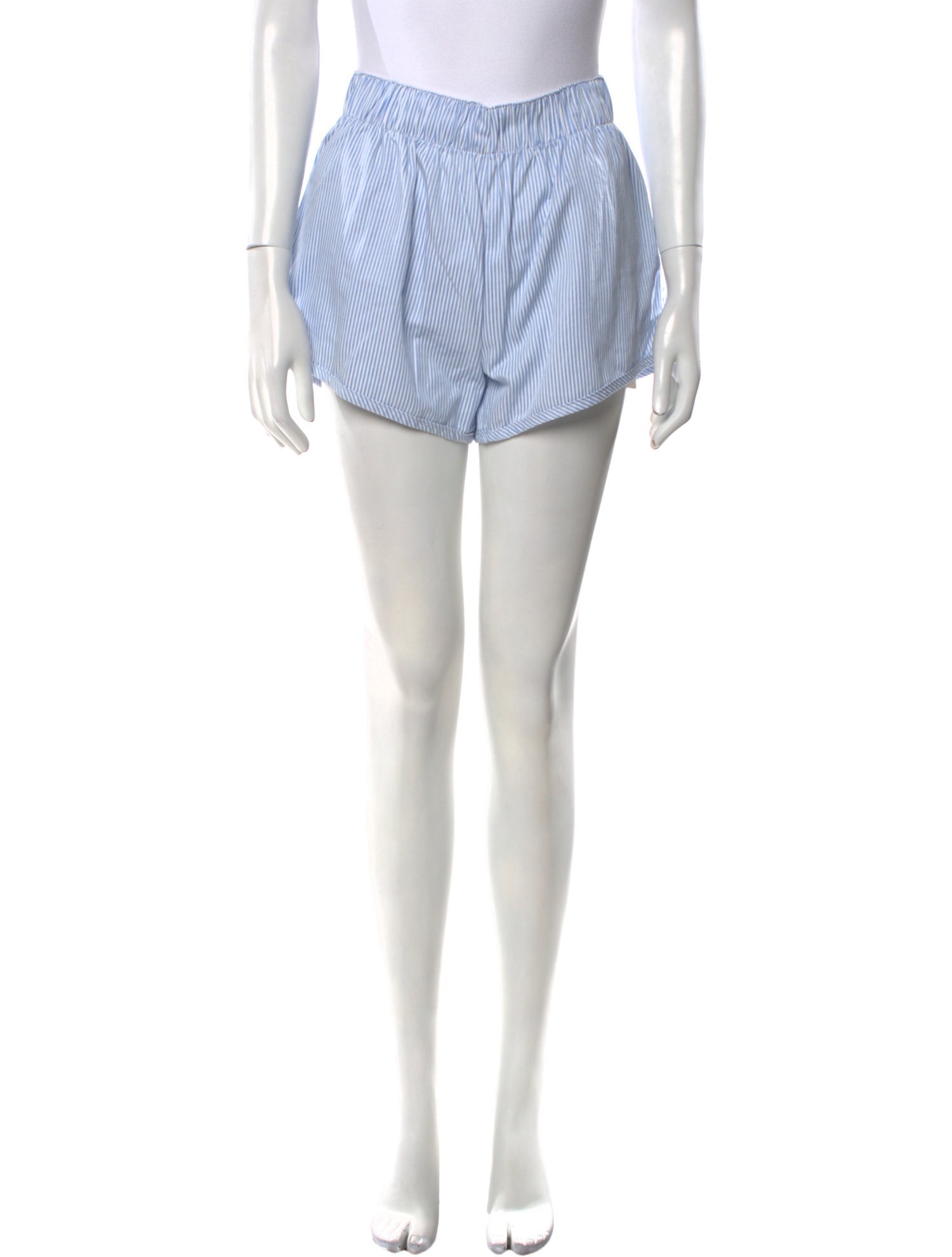 Recreational Habits Striped Mini Shorts