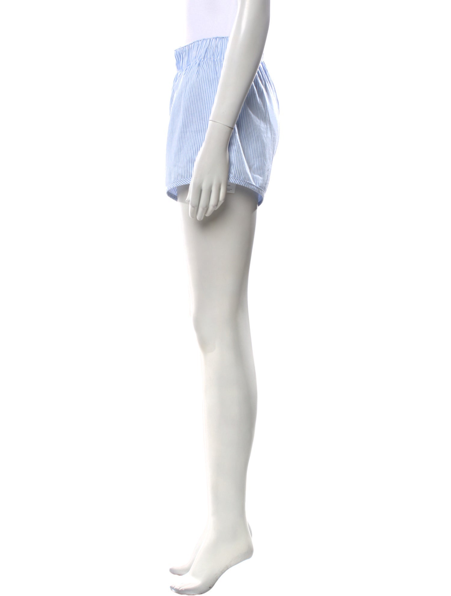 Recreational Habits Striped Mini Shorts