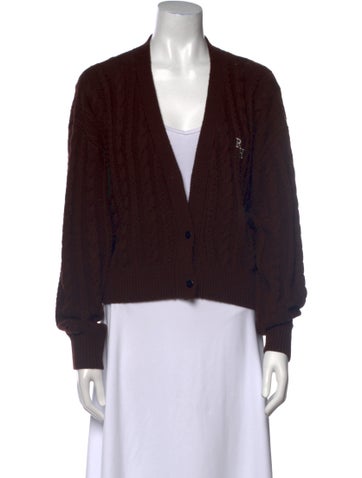 Recreational Habits Knitwear Wool V-Neck Sweater M