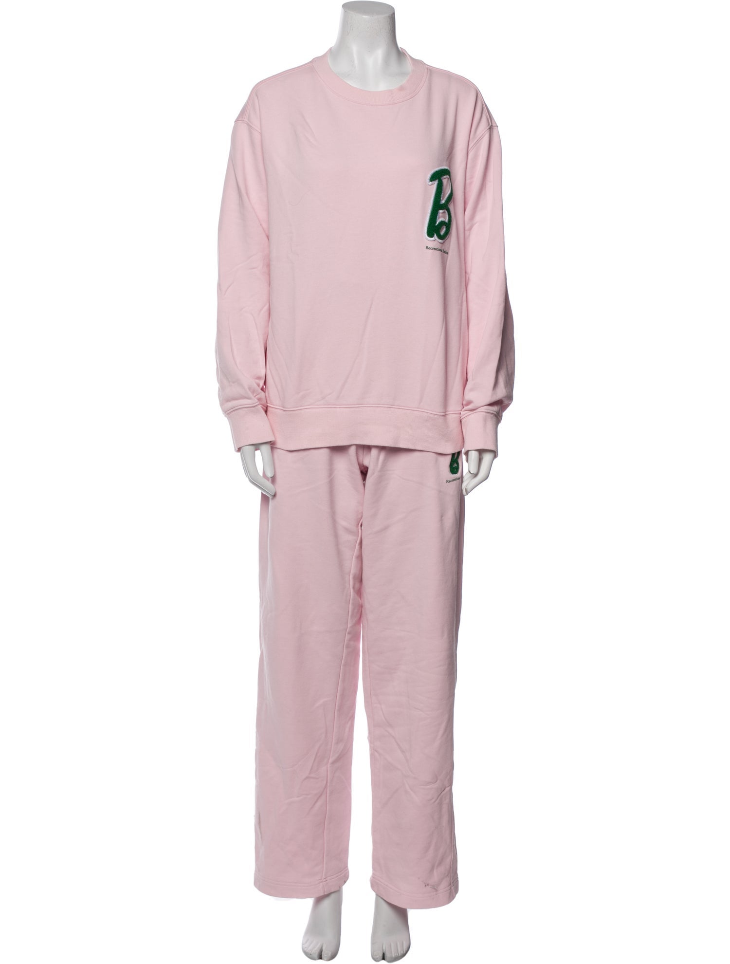 Recreational Habits Embroidered Accent Pant Set