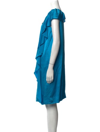 Redux Charles Chang-Lima Silk Midi Length Dress