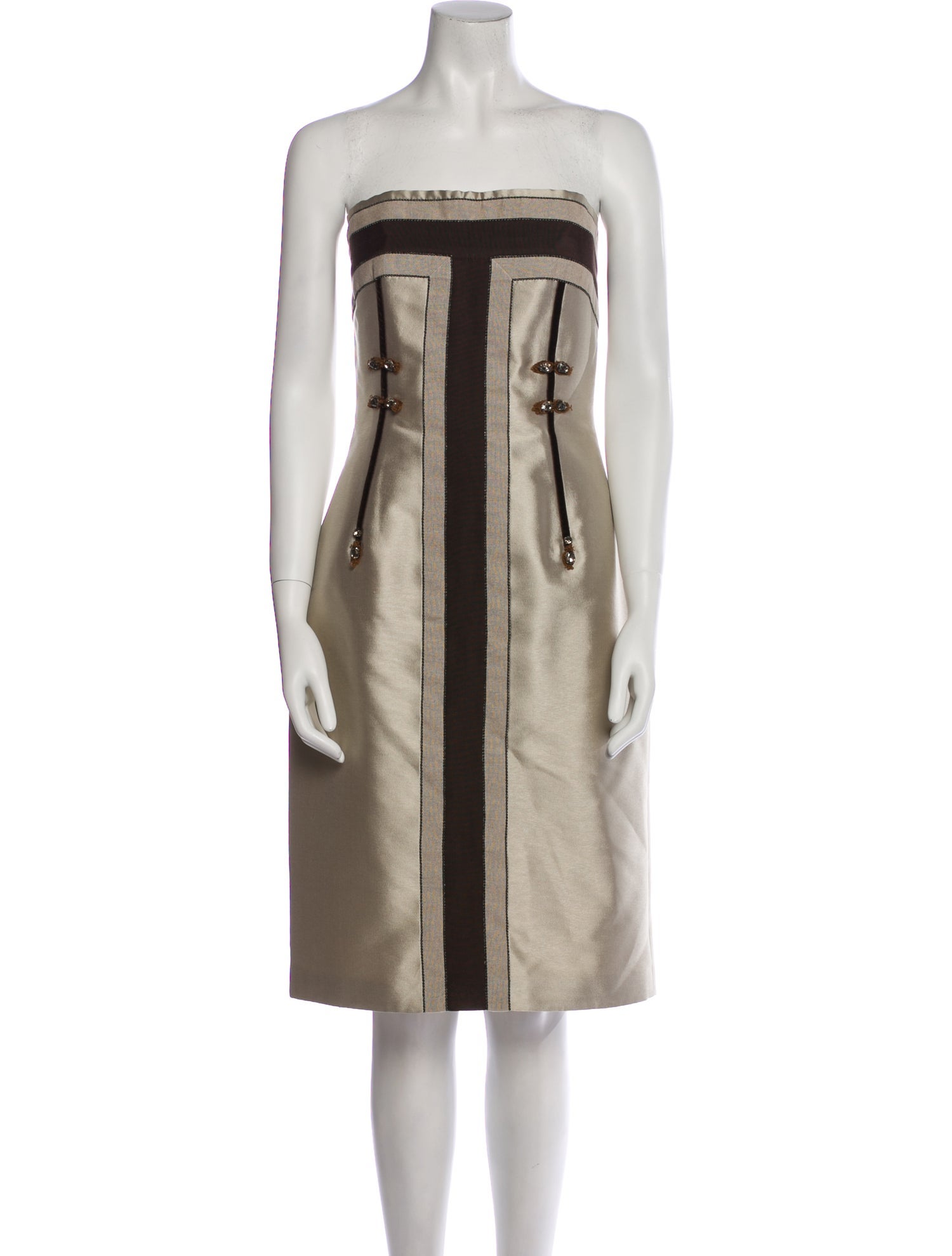 Redux Charles Chang-Lima Wool Mini Dress