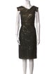 Redux Charles Chang-Lima Nylon Knee-Length Dress