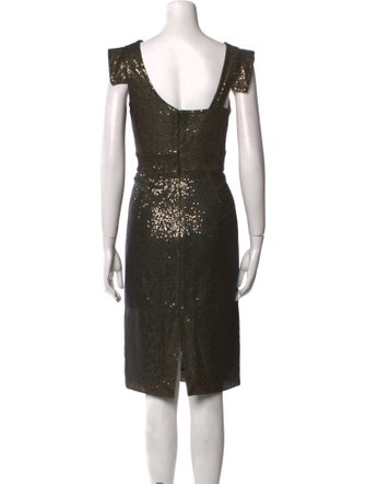 Redux Charles Chang-Lima Nylon Knee-Length Dress