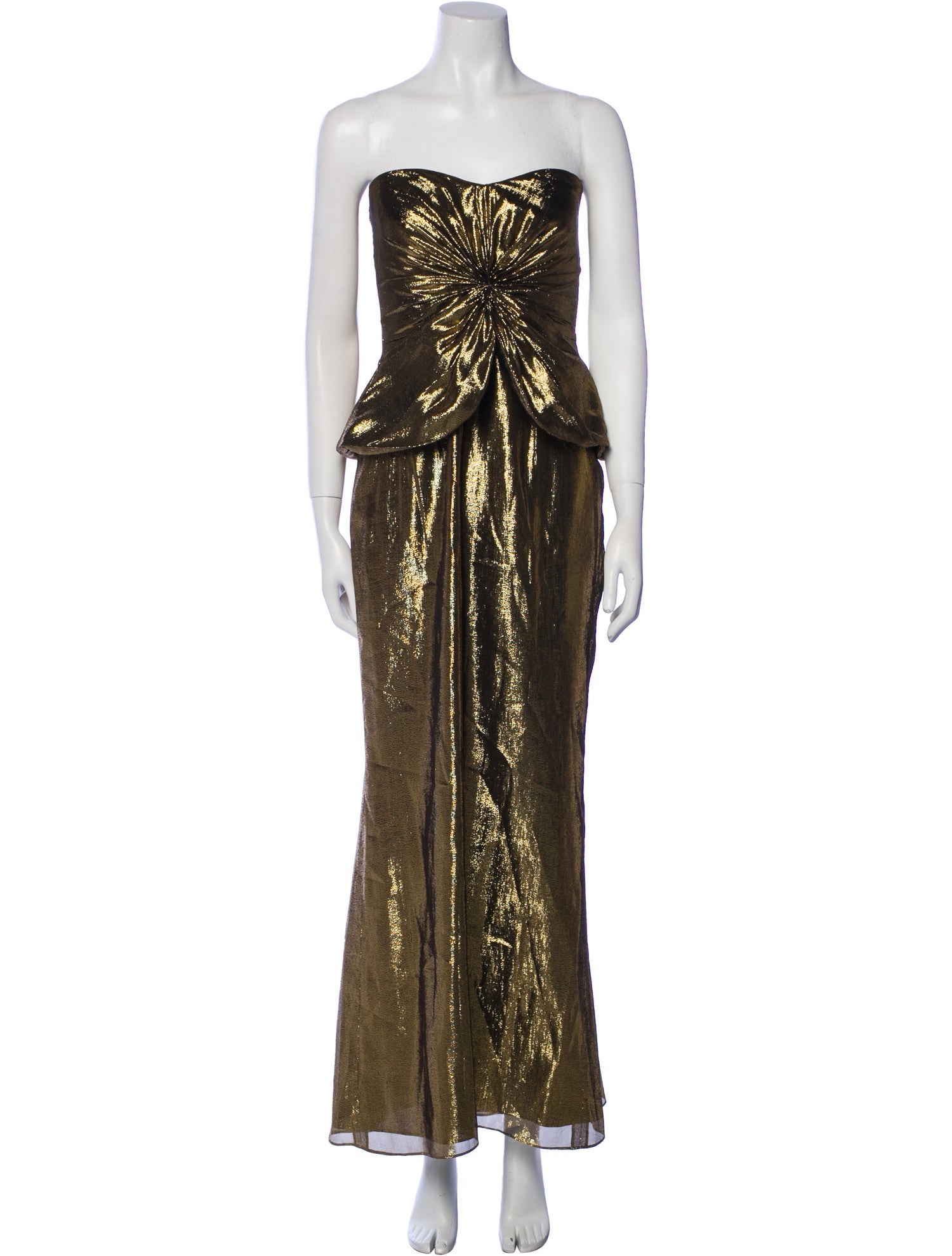 Redux Charles Chang-Lima Silk Long Dress