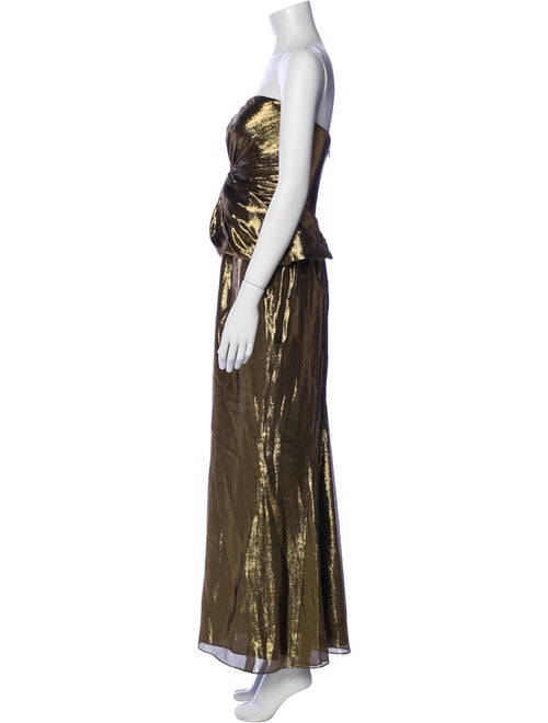 Redux Charles Chang-Lima Silk Long Dress