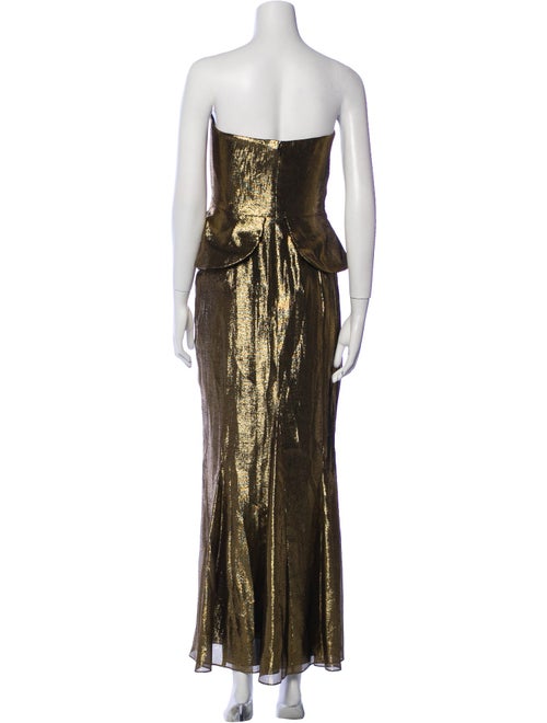 Redux Charles Chang-Lima Silk Long Dress
