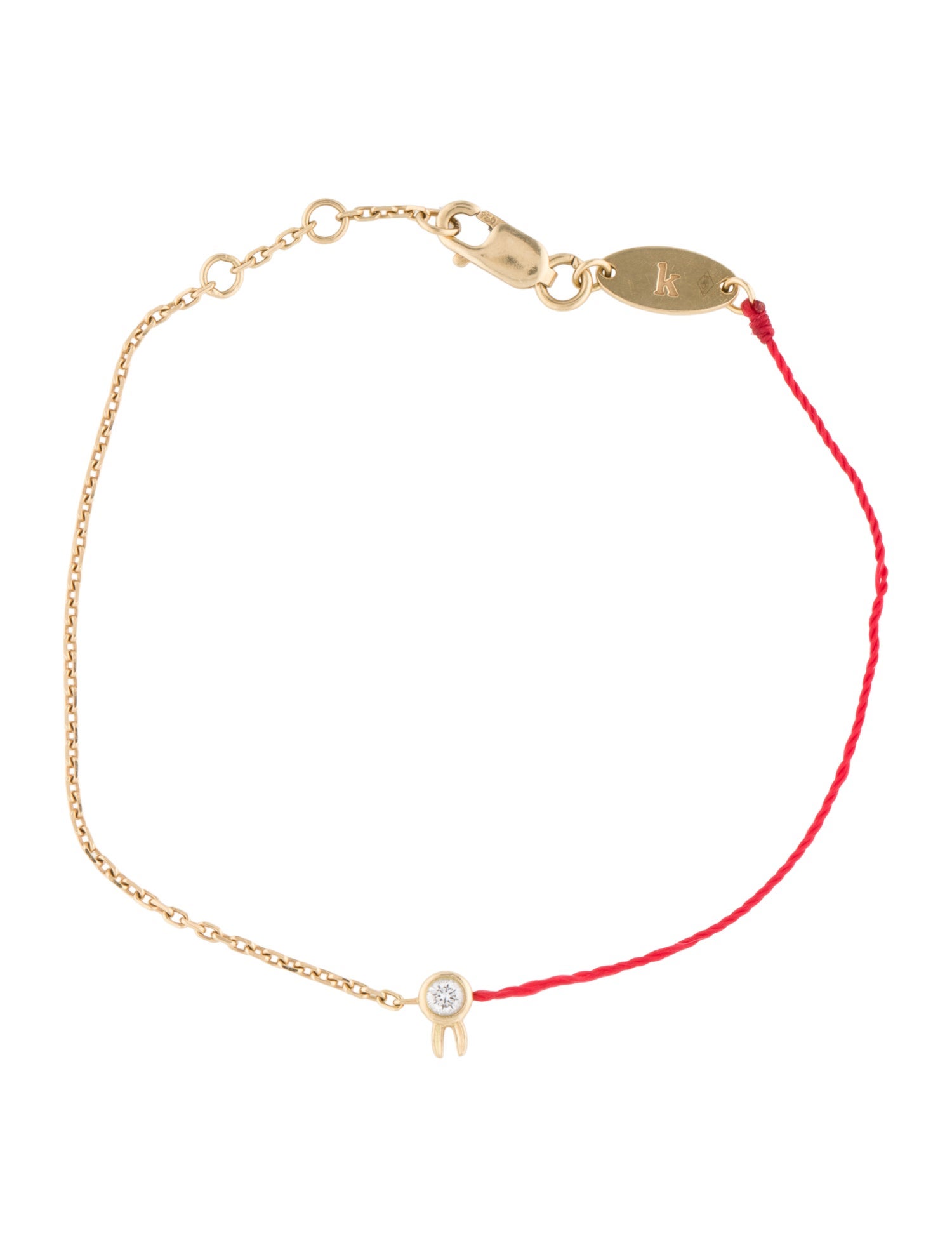 Redline 18K Diamond Pure Half-Chain Bracelet