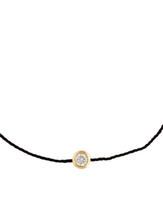 Redline Pure18K Diamond Cord Bracelet