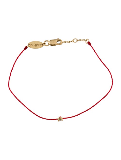 Redline 18K Diamond Solitaire Bracelet