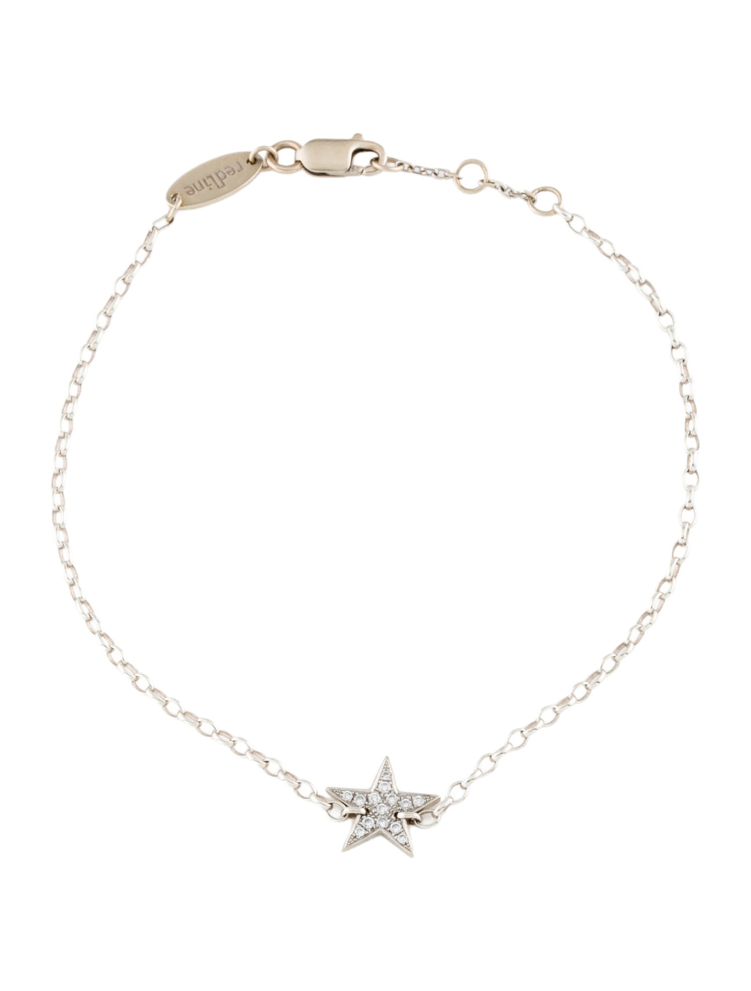 Redline Diamond Star Bracelet