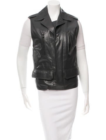 Reed Krakoff Leather Utility Vest w/ Tags