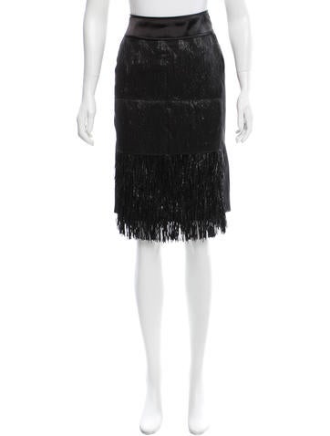 Reed Krakoff Textured Pencil Skirt