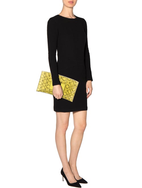 Reed Krakoff Python Atlantique Clutch