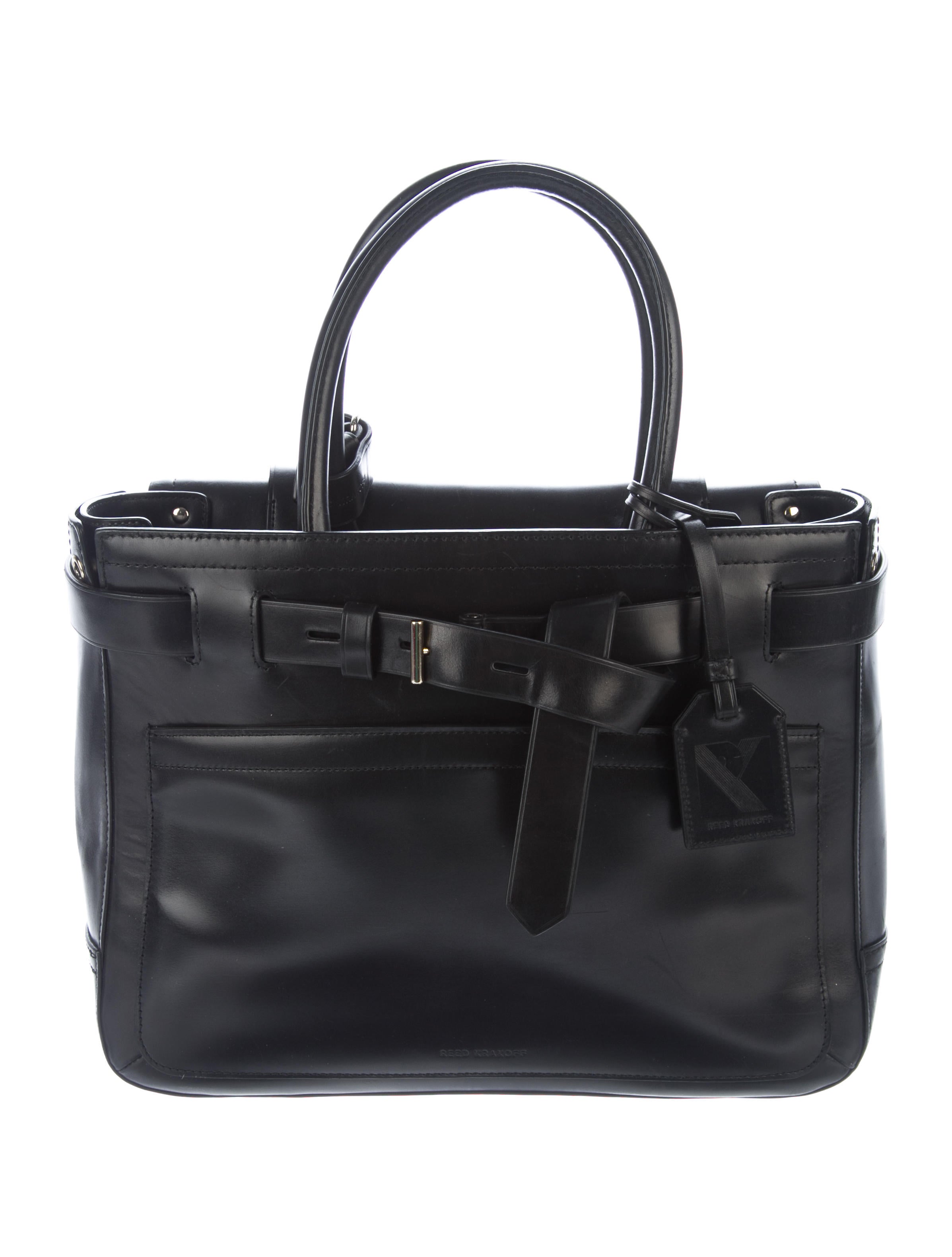 Reed Krakoff Leather Boxer Bag Handbags Ree32902 The Realreal Leather Boxer Bag