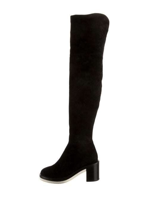 Reed Krakoff Suede Over-the-Knee Boots Black