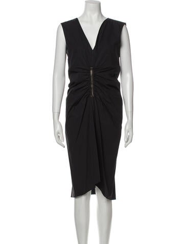 Reed Krakoff Dresses V-Neck Midi Length Dress US 2 | XS