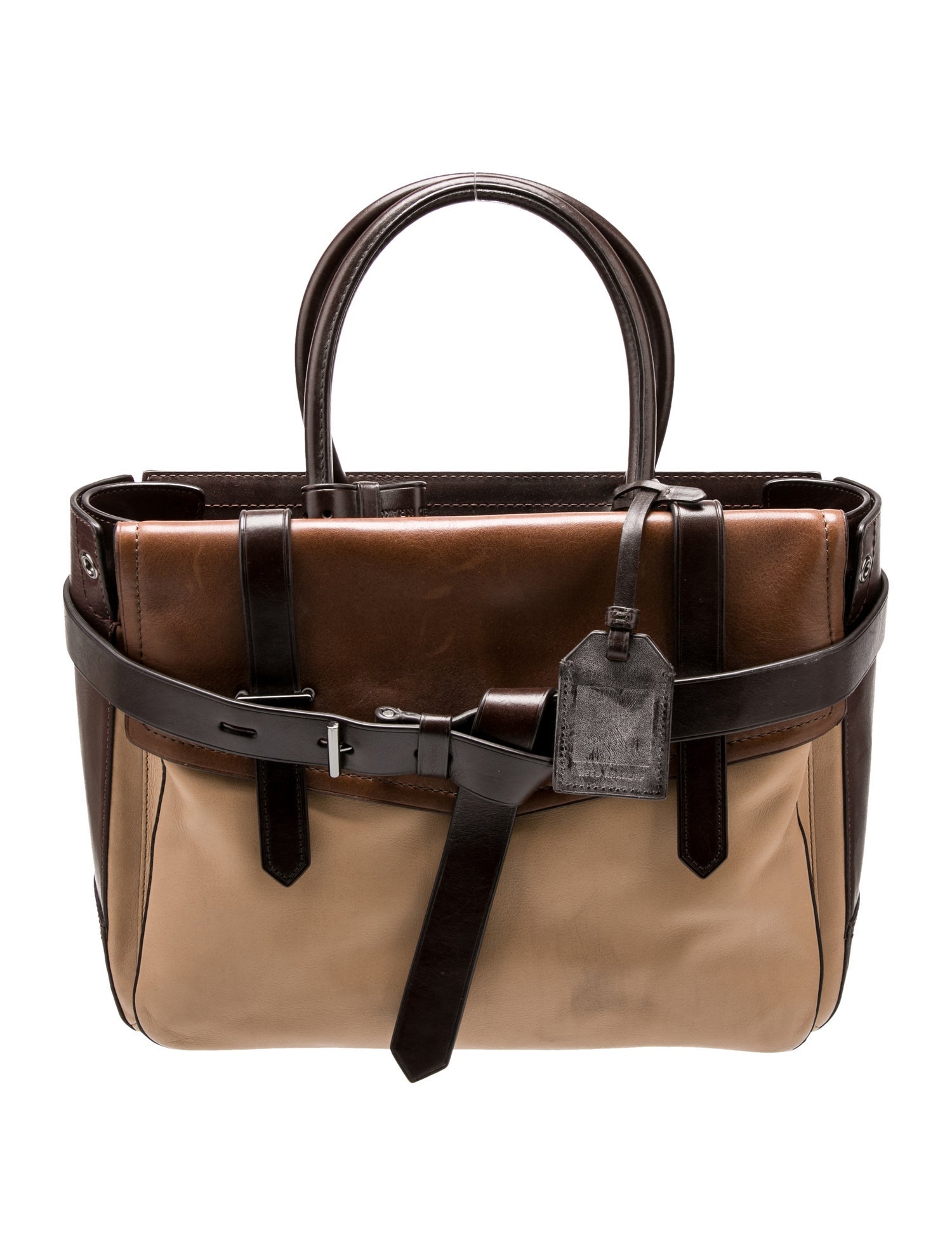 Reed Krakoff Leather Top Handle Bag