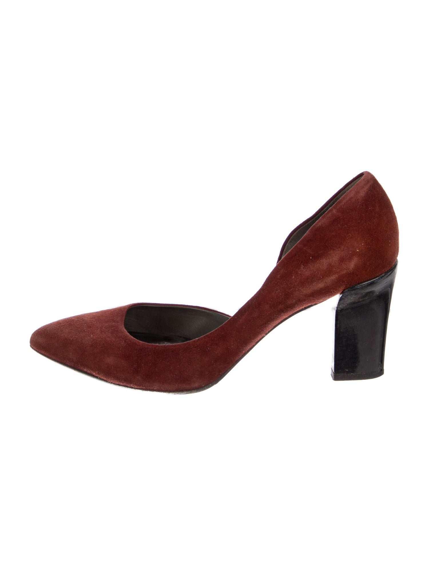 Reed Krakoff Suede D'Orsay Pumps