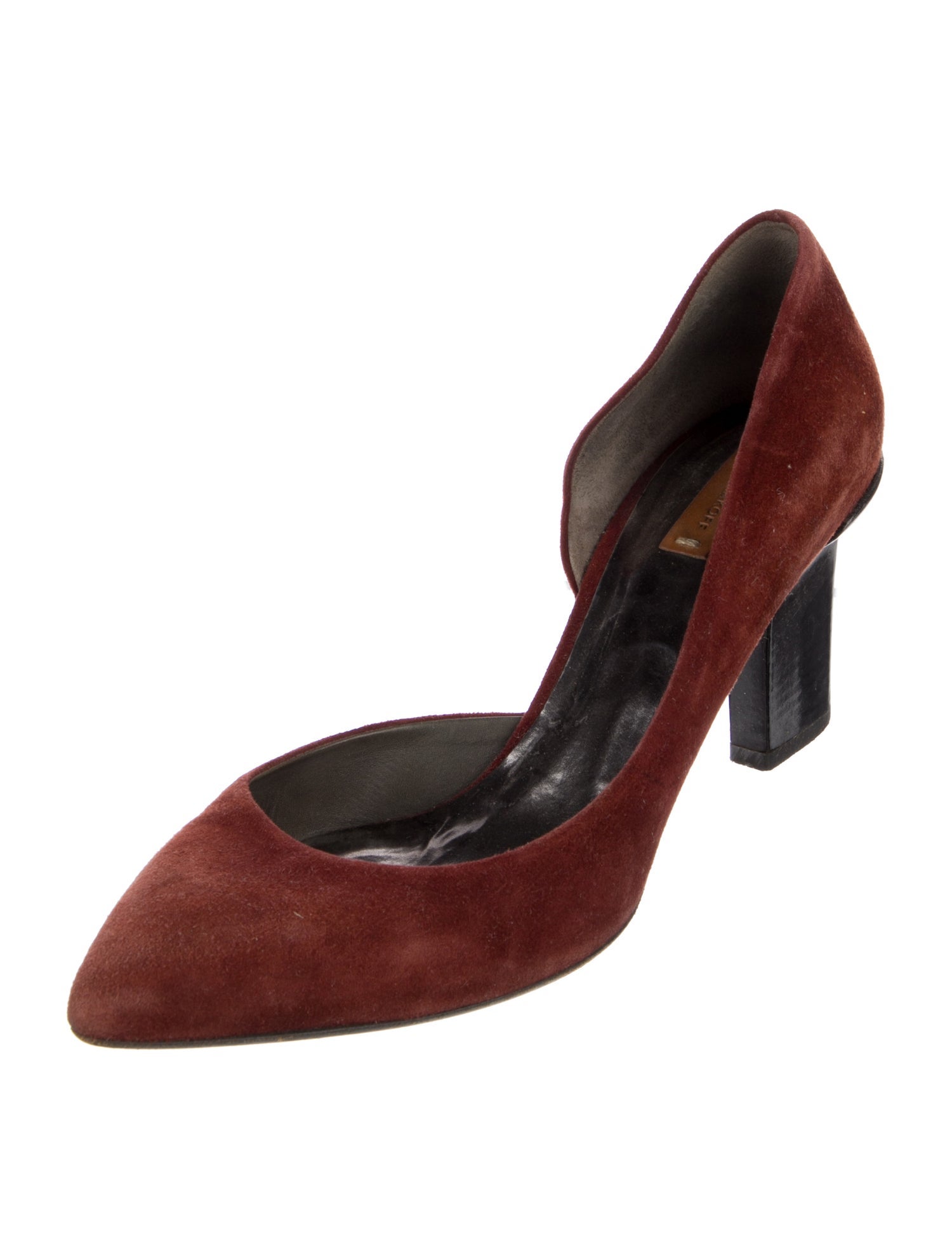 Reed Krakoff Suede D'Orsay Pumps