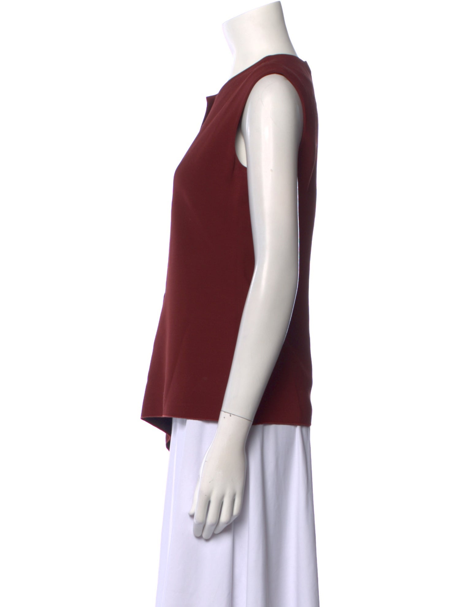 Reed Krakoff Crew Neck Sleeveless Top