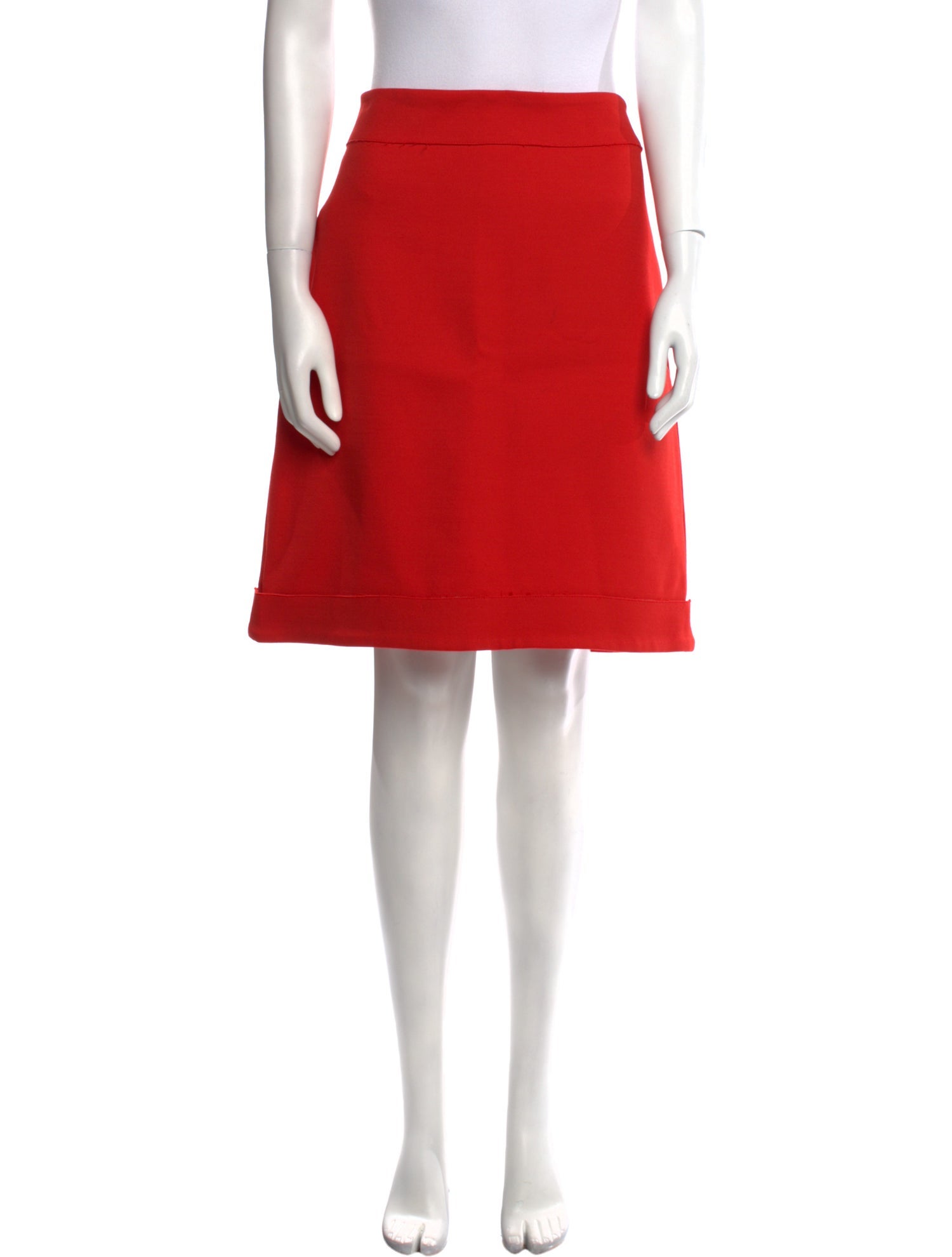 Reed Krakoff Silk Knee-Length Skirt