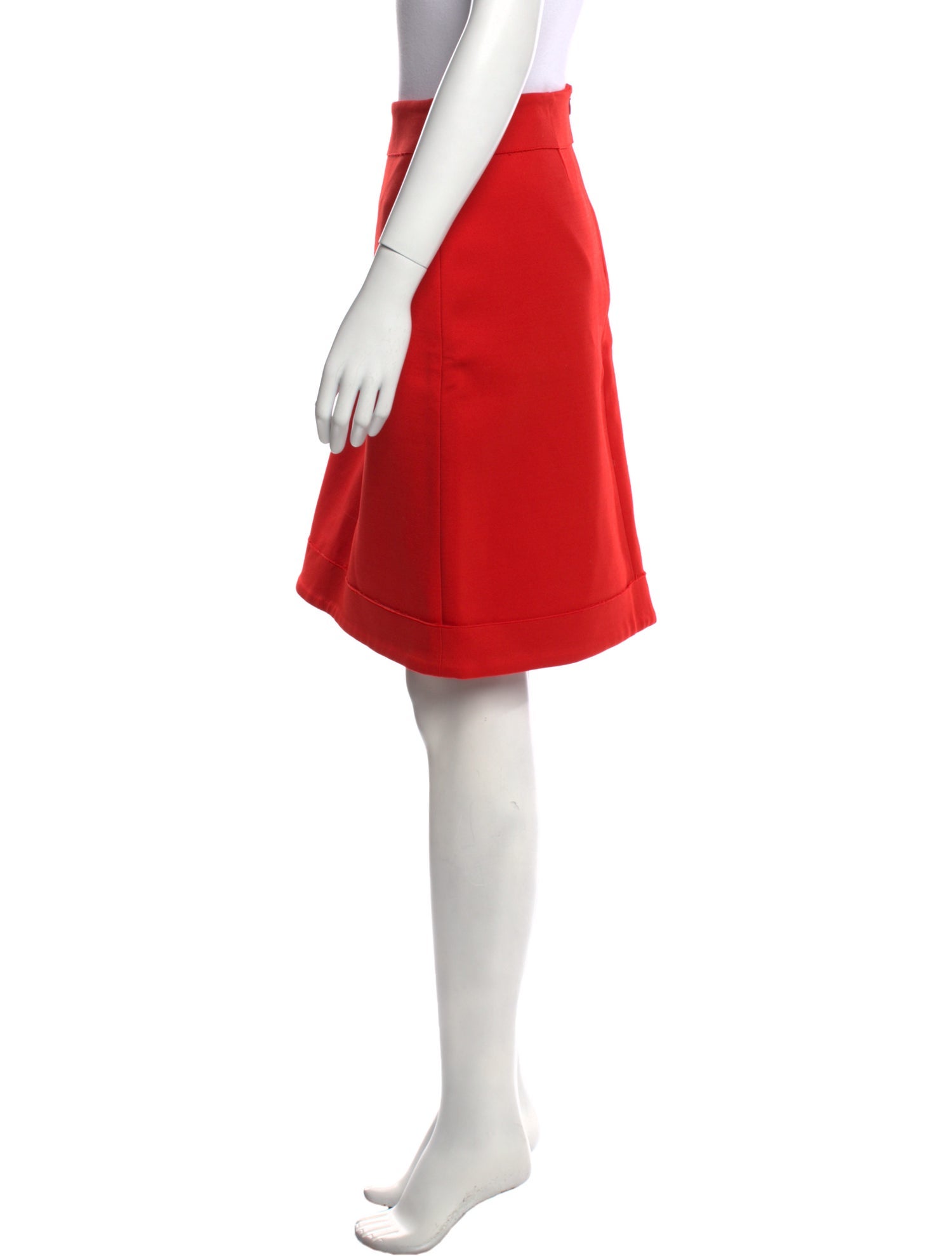 Reed Krakoff Silk Knee-Length Skirt