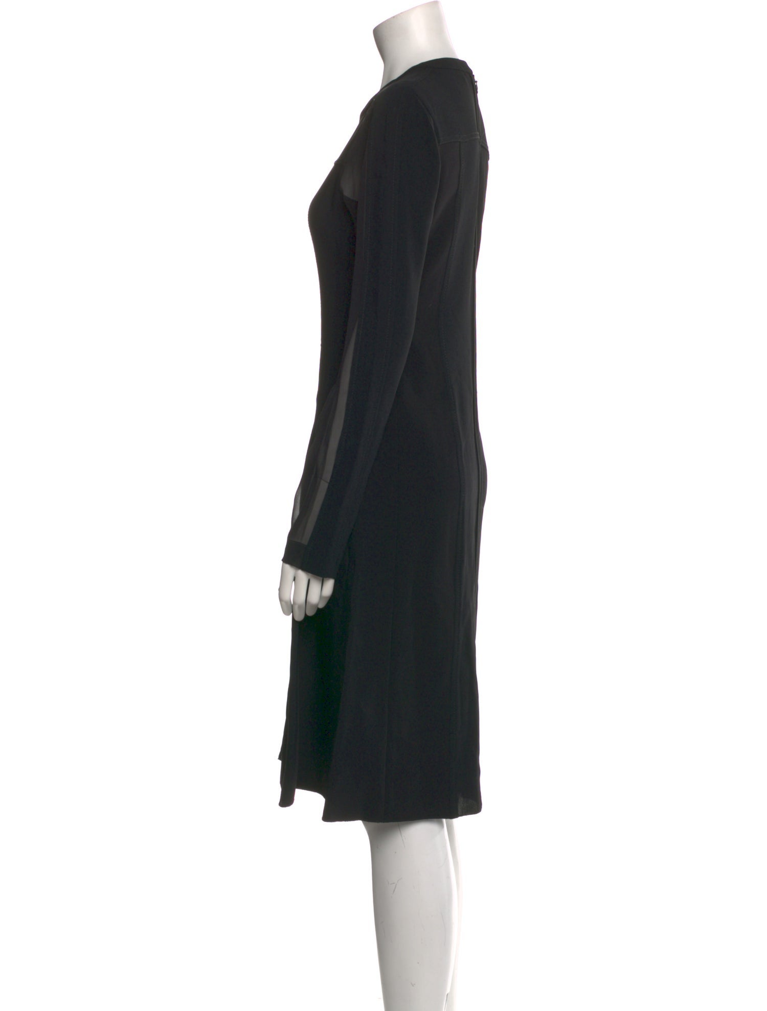 Reed Krakoff Crew Neck Knee-Length Dress