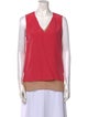 Reed Krakoff Silk V-Neck Top