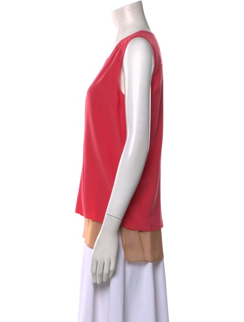 Reed Krakoff Silk V-Neck Top